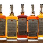 Old Charter Oak Mongolian, French, Chinkapin, Canadian, Spanish Oak Straight Bourbon Whiskey Group (5 Bottles) (photo 4)