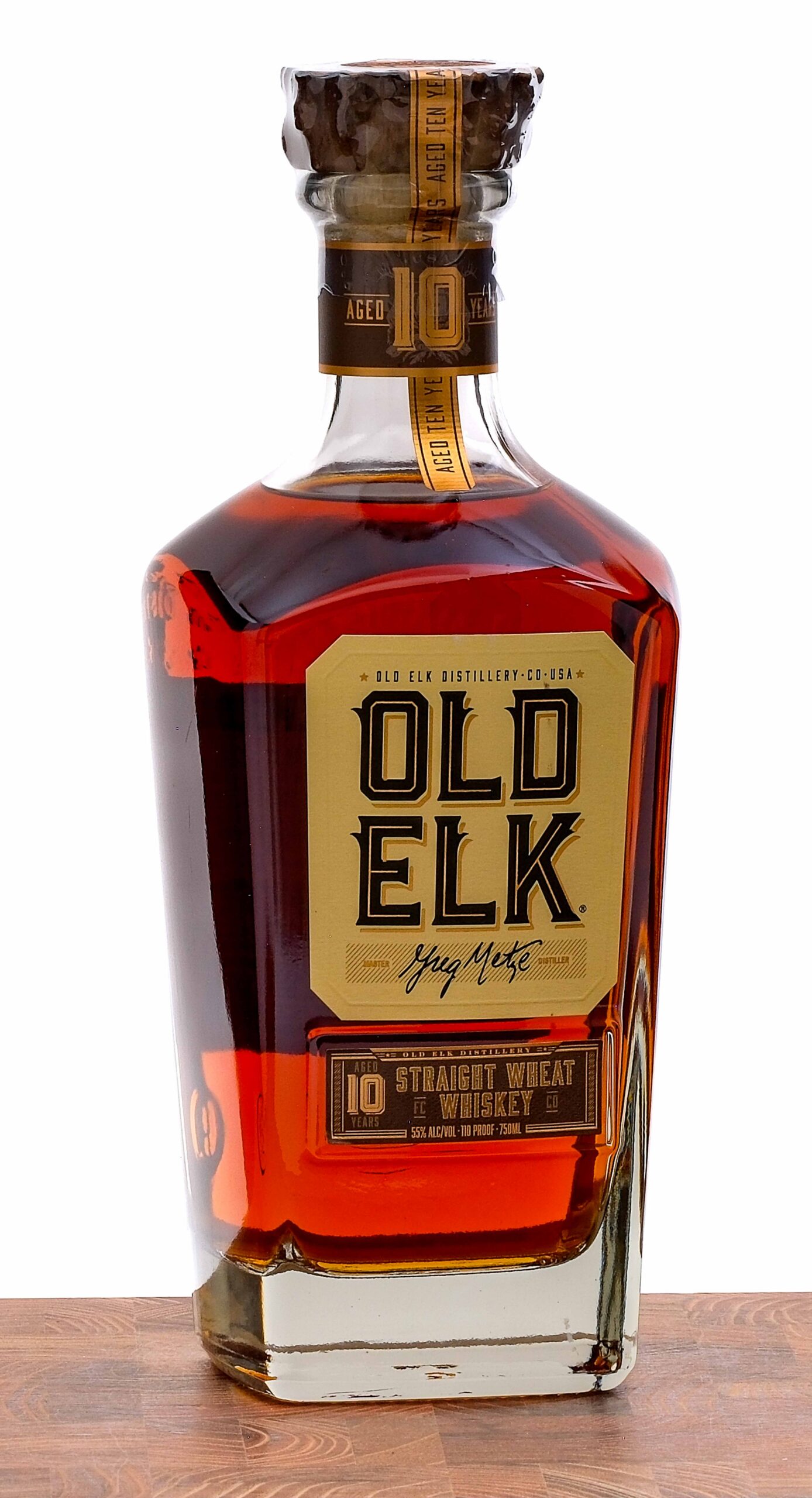 Old Elk 10 Year Straight Wheat Whiskey