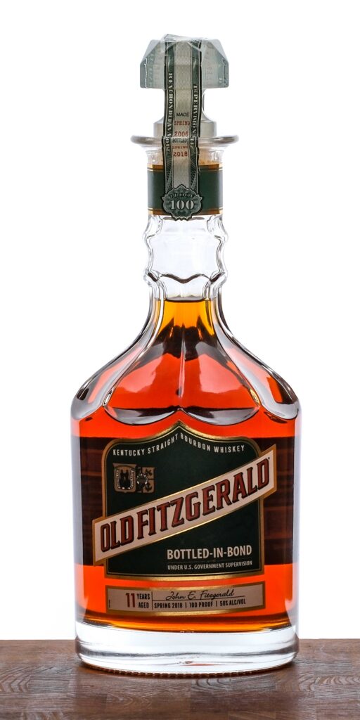 Old Fitzgerald 11 Year Old Bottled in Bond Straight Bourbon Whiskey 2018