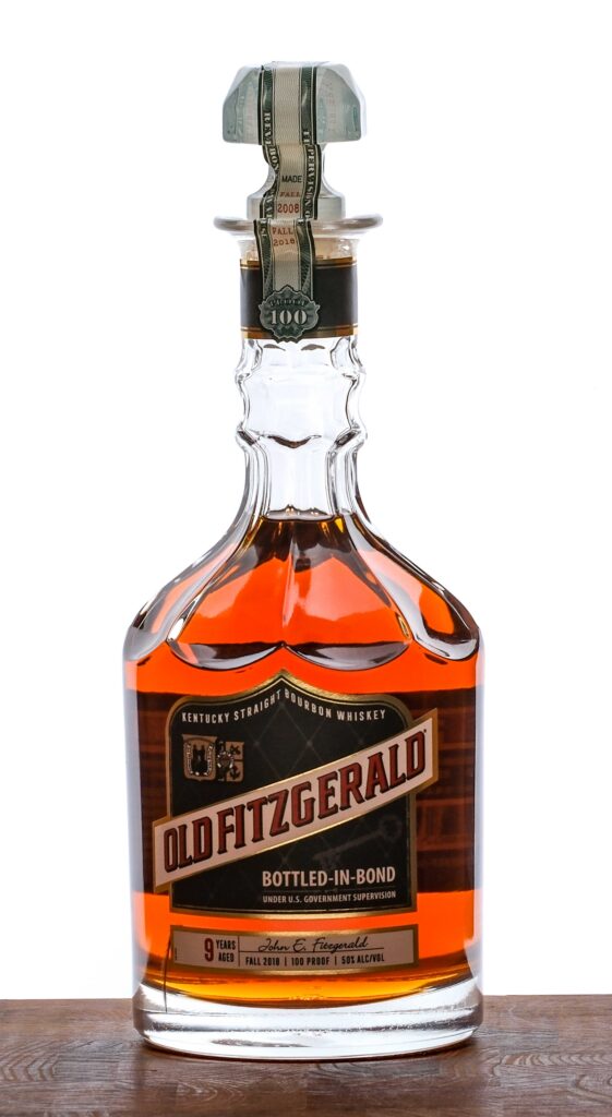 Old Fitzgerald 9 Year Old Bottled in Bond Straight Bourbon Whiskey 2018