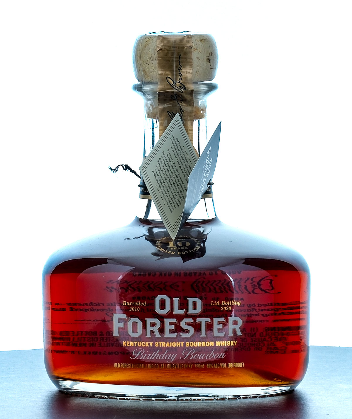 Old Forester 10 Year Limited Edition Birthday Bourbon 2020
