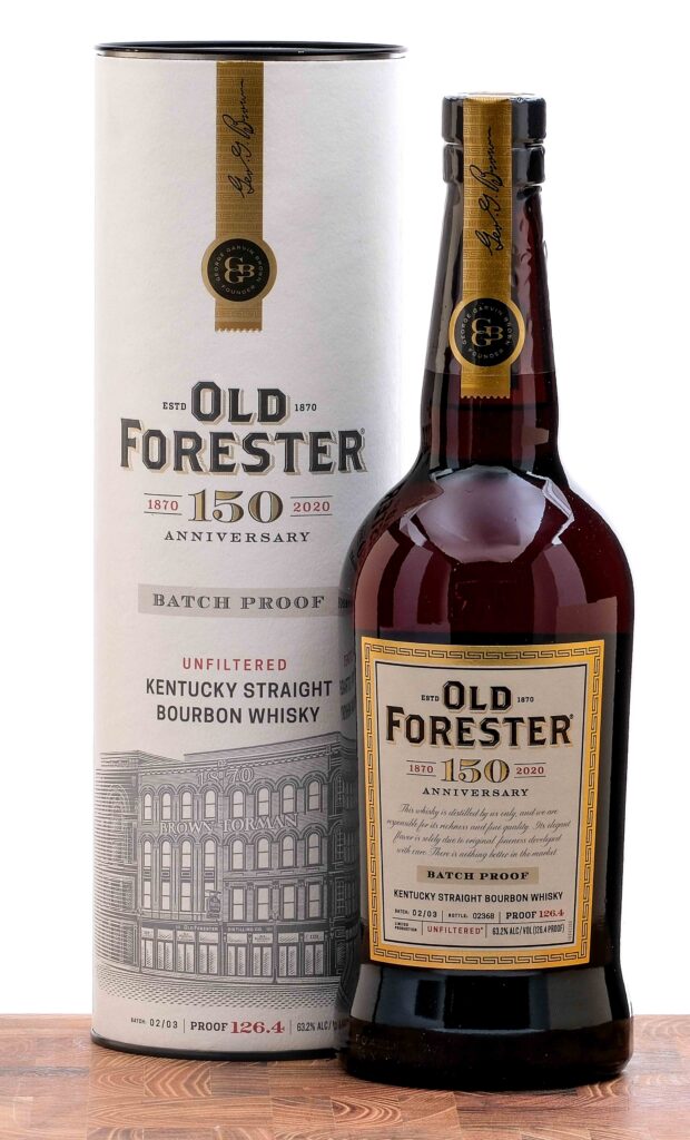 Old Forester 150th Anniversary Batch Proof KY Straight Bourbon 2020