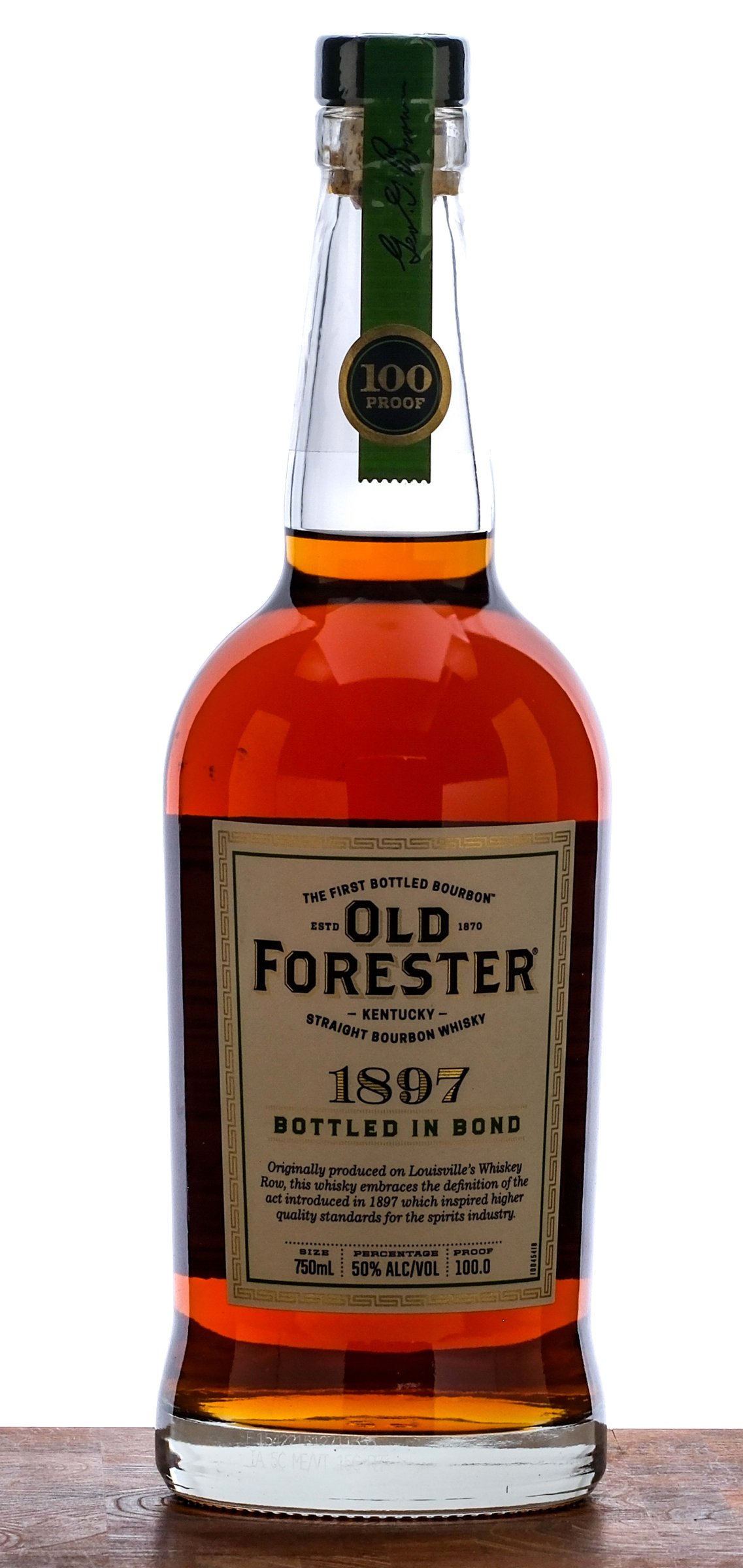 Old Forester Bottled In Bond Bourbon 2015