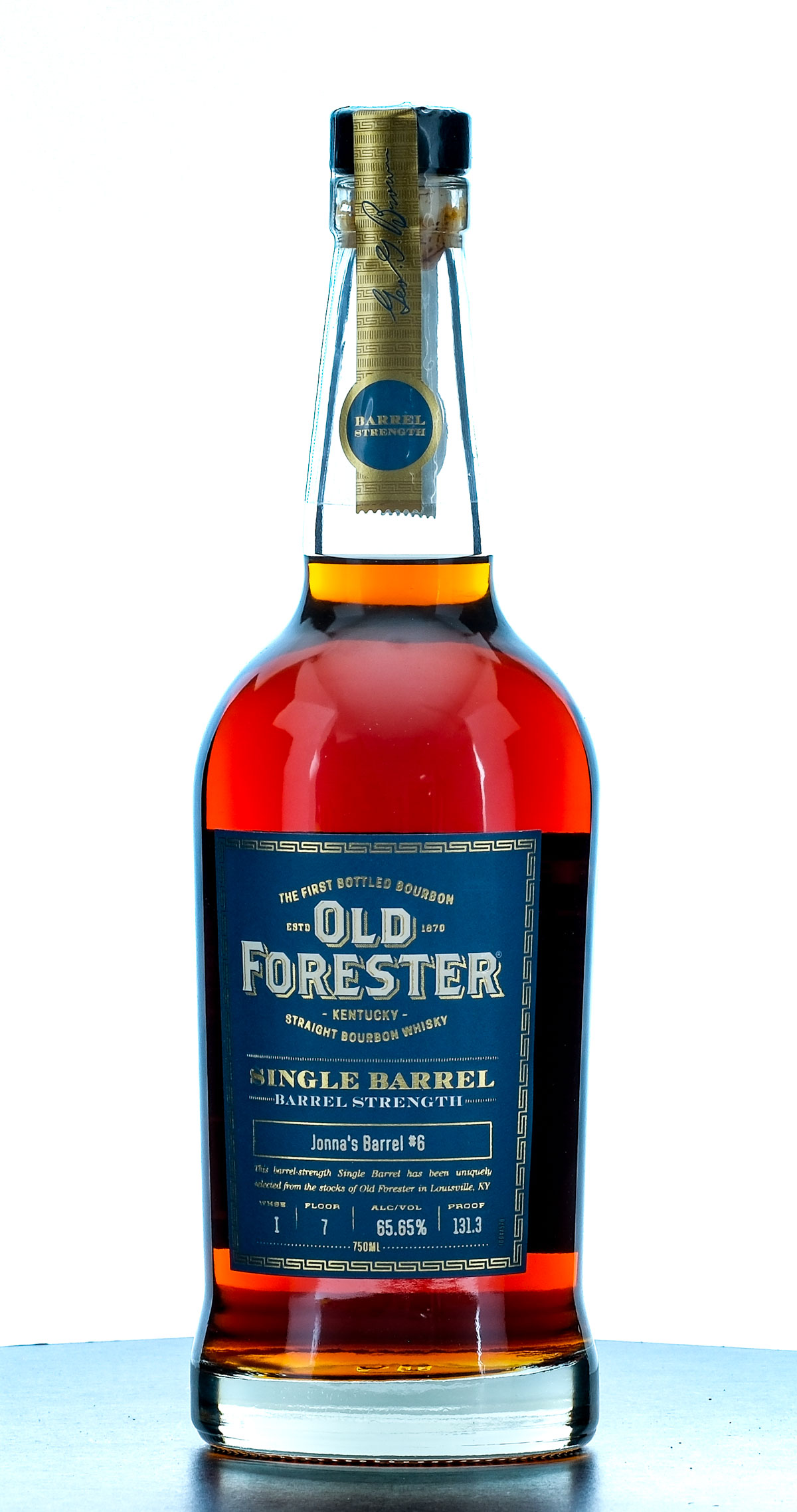 Old Forester Single Barrel Select Barrel Strength Straight Bourbon