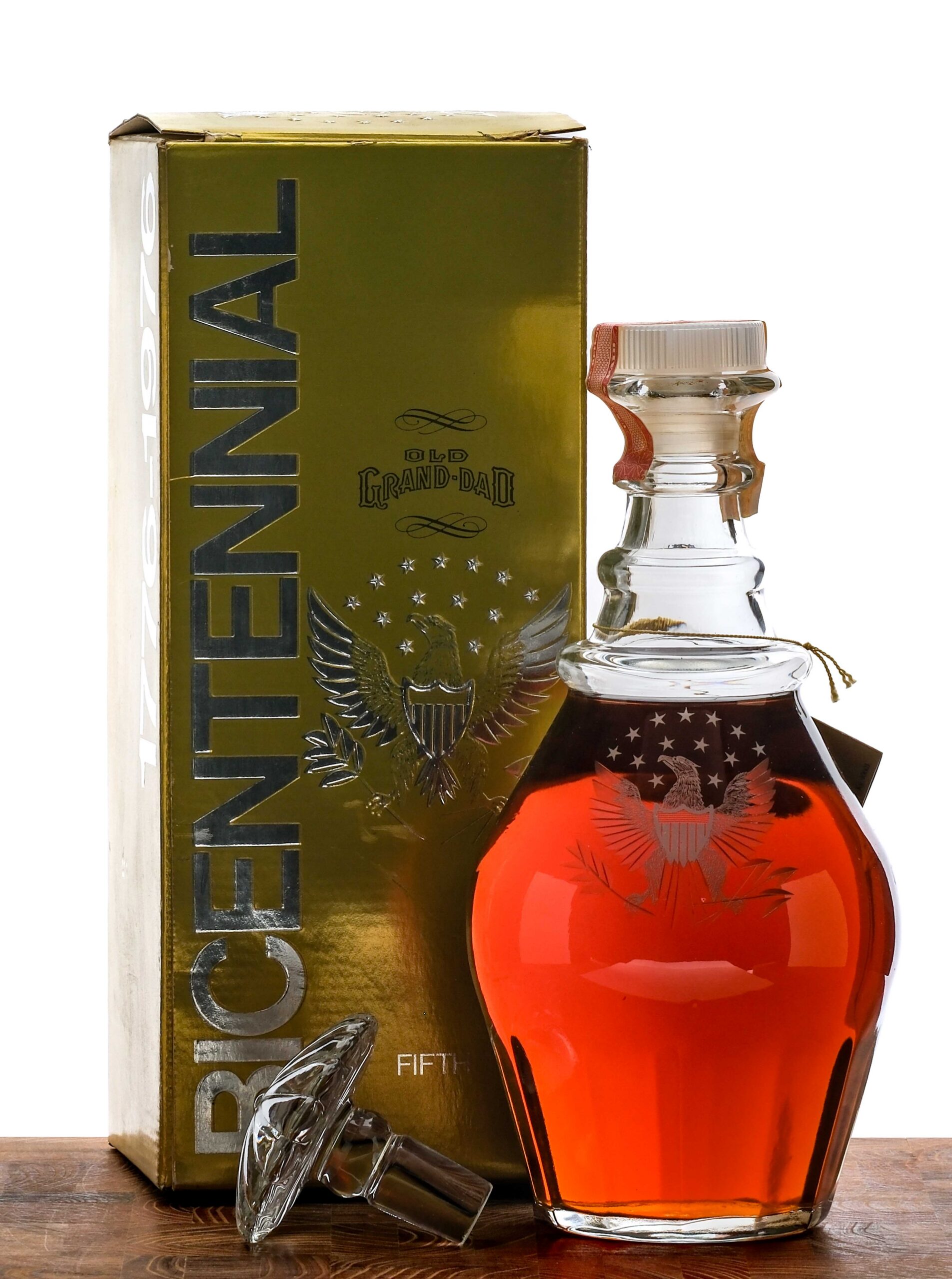 Old Grand-Dad Bicentennial Decanter Bourbon 1976