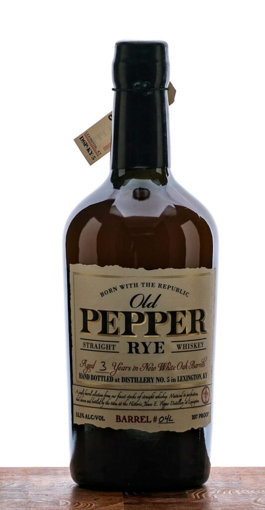 Old Pepper 3 Year Rye