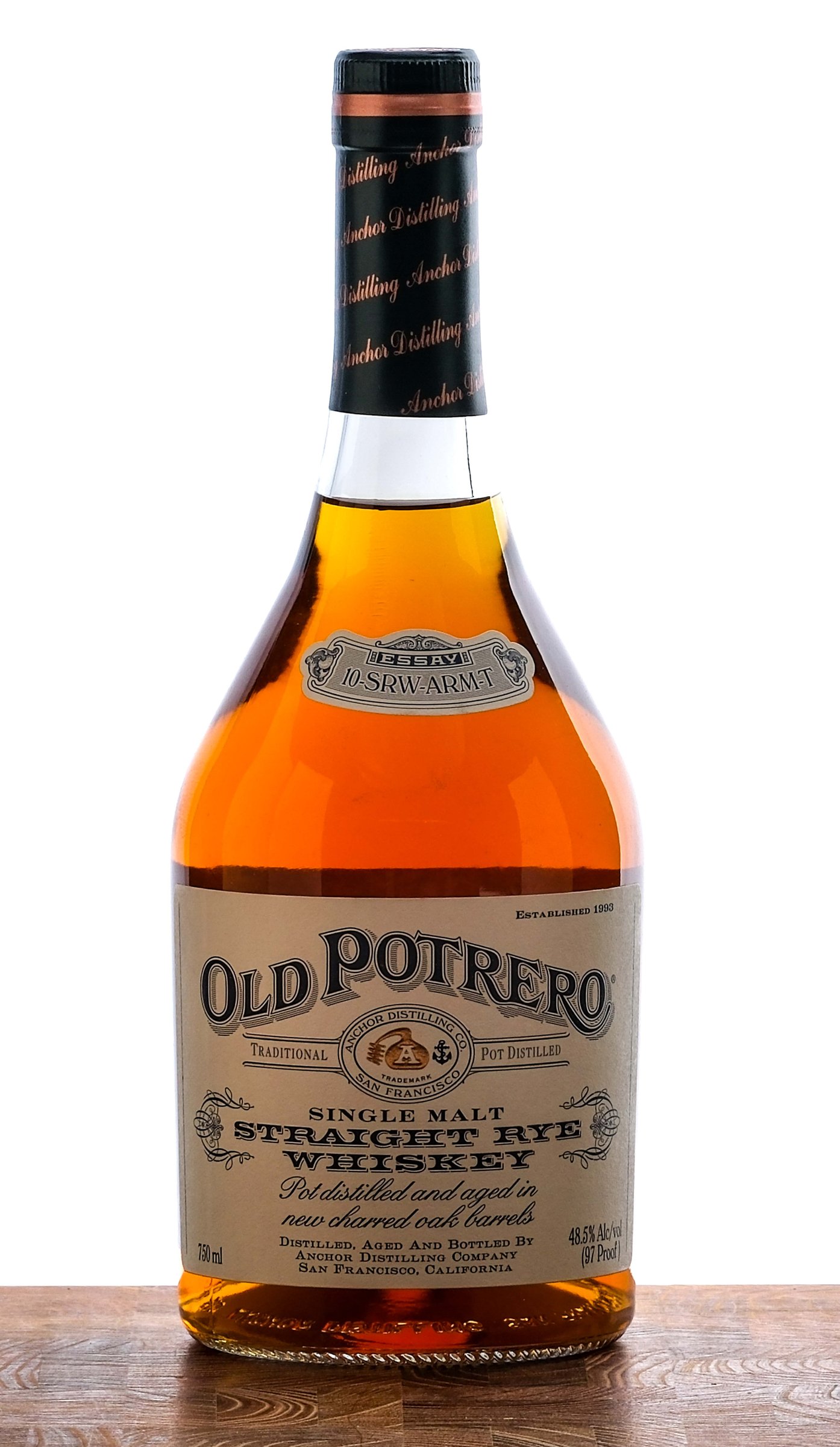 Old Potrero Traditional Pot Distilled Single Malt Straight Rye