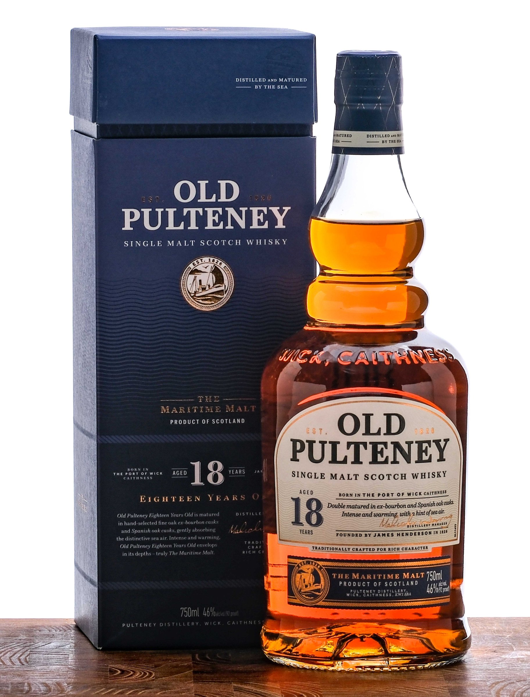 Old Pulteney Single Malt Scotch 18 Year 2021
