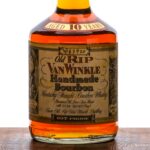 Old Rip Van Winkle 10 Year Old Handmade Bourbon Squat Bottle Circa 2011 (photo 2)