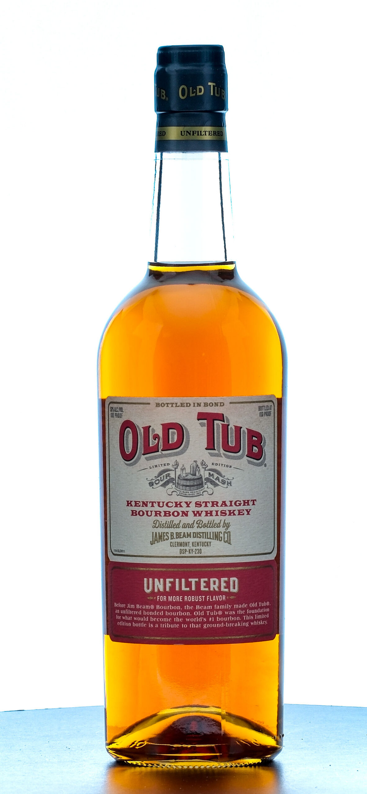 Old Tub Bottled In Bond Unfiltered Straight Bourbon