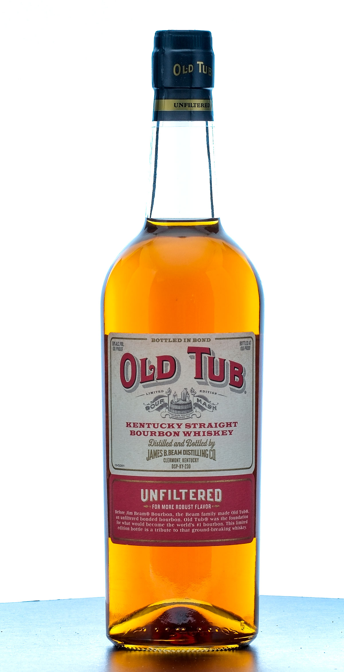 Old Tub Bottled In Bond Unfiltered Straight Bourbon