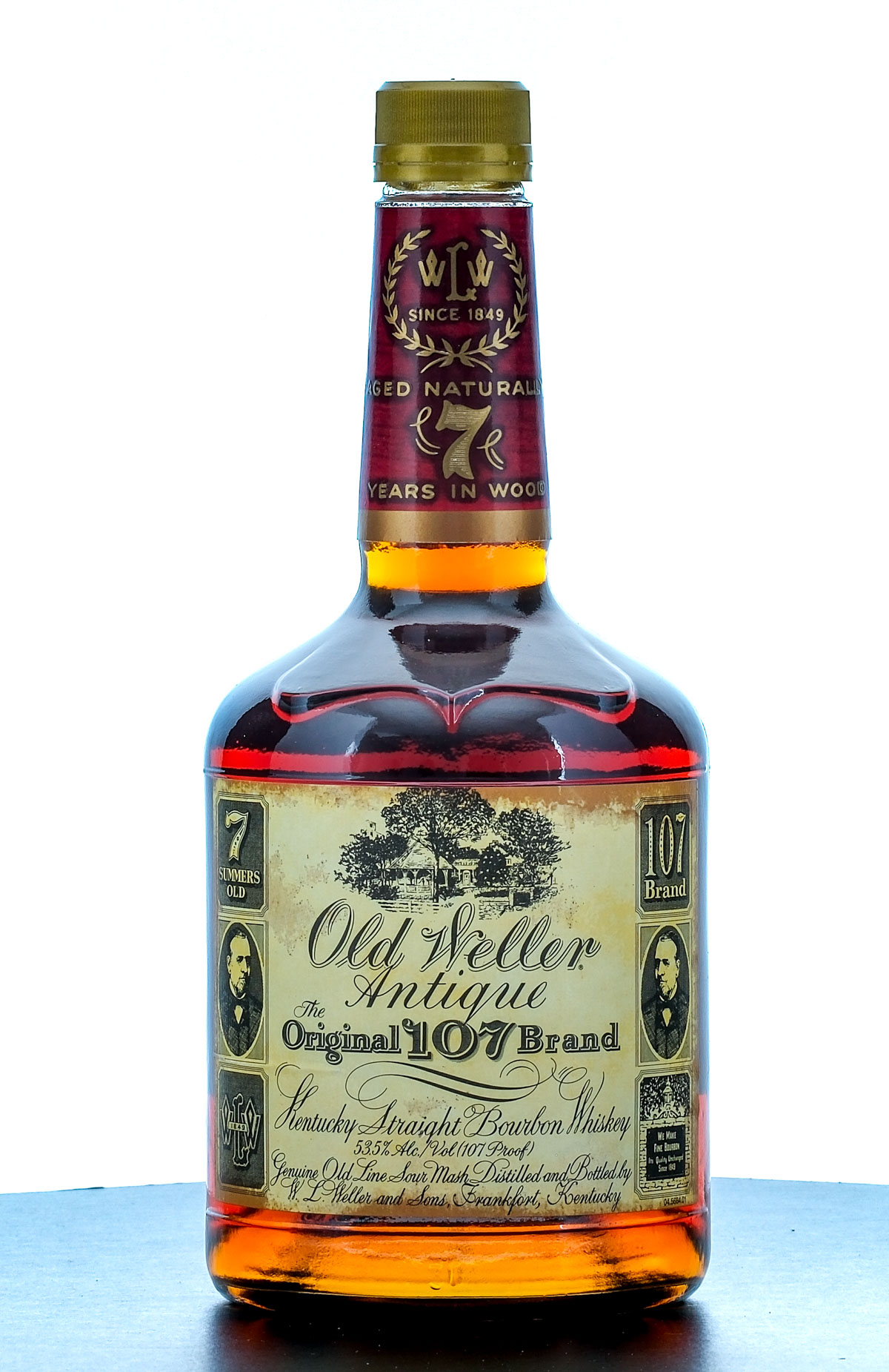 Old Weller Antique Original 107 Brand Straight Bourbon