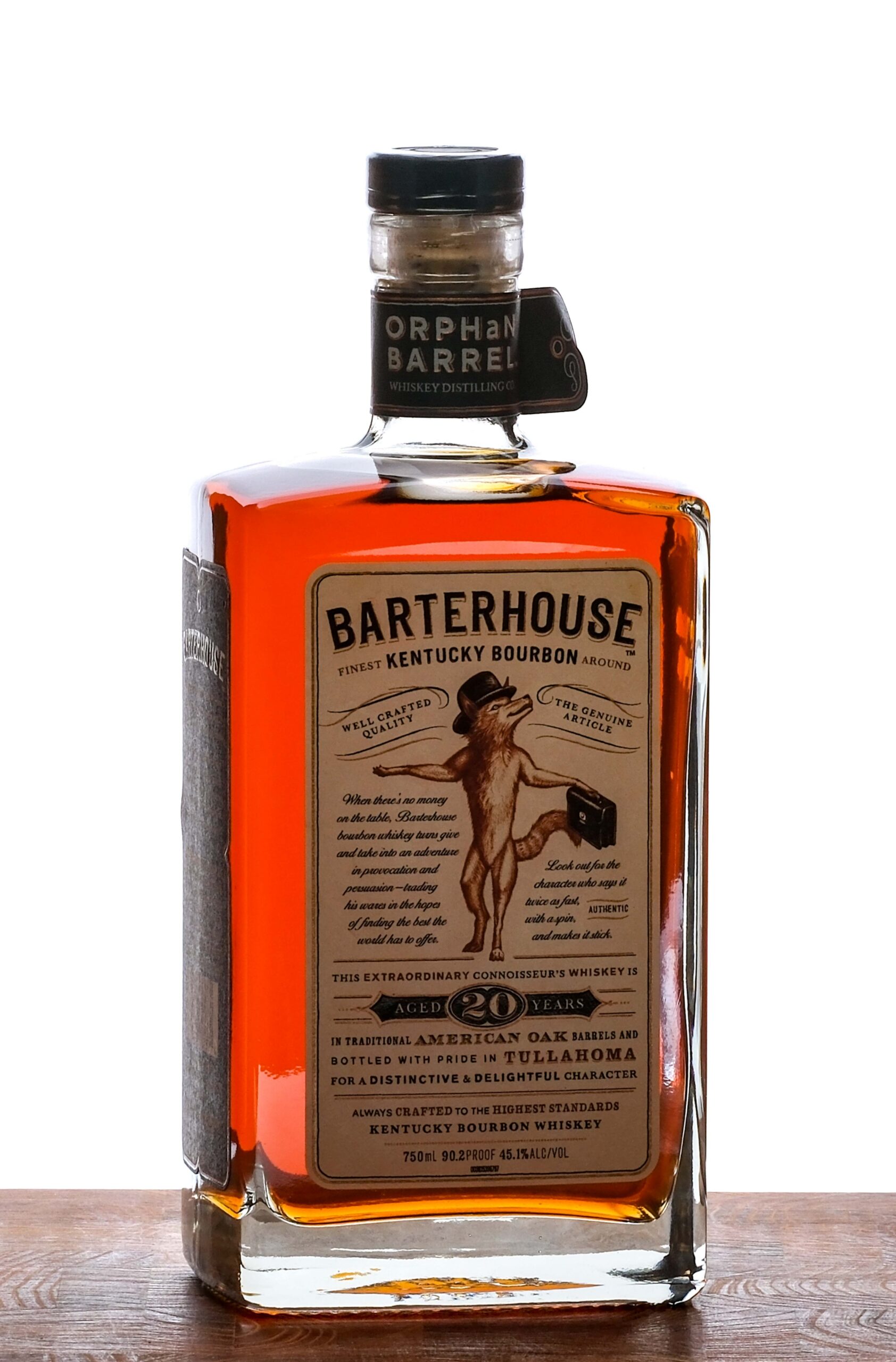 Orphan Barrel Barterhouse Bourbon 20 Year Old Whiskey
