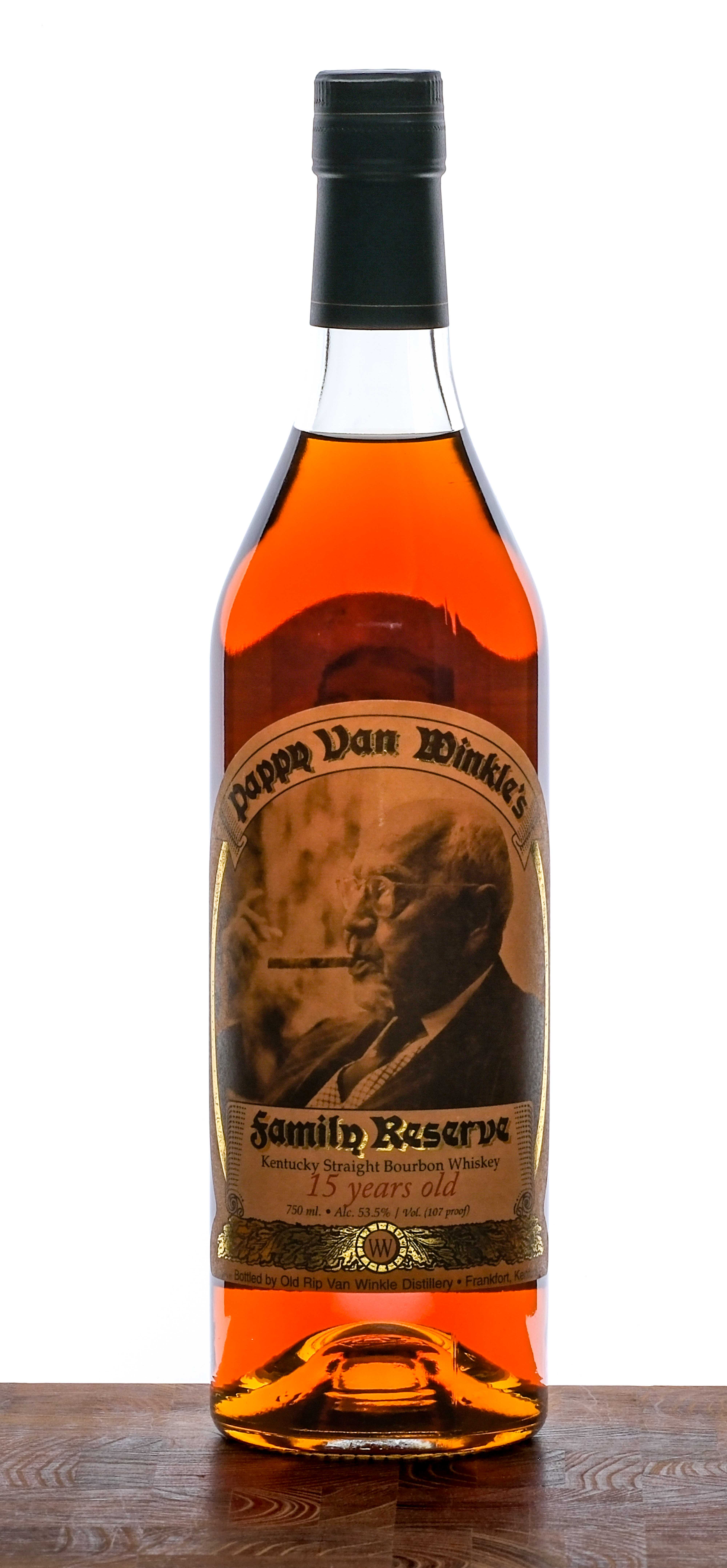 Pappy Van Winkle 15 year Family Reserve Straight Bourbon