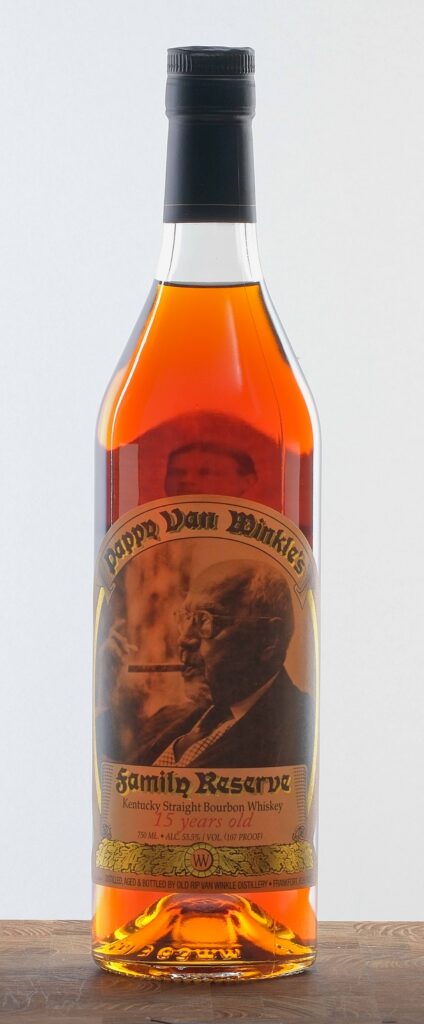 Pappy Van Winkle's 15 Year Family Reserve Bourbon 2022