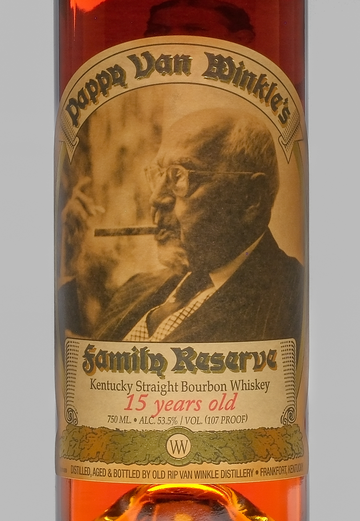 Pappy Van Winkle's 15 yr Reserve Bourbon 2023