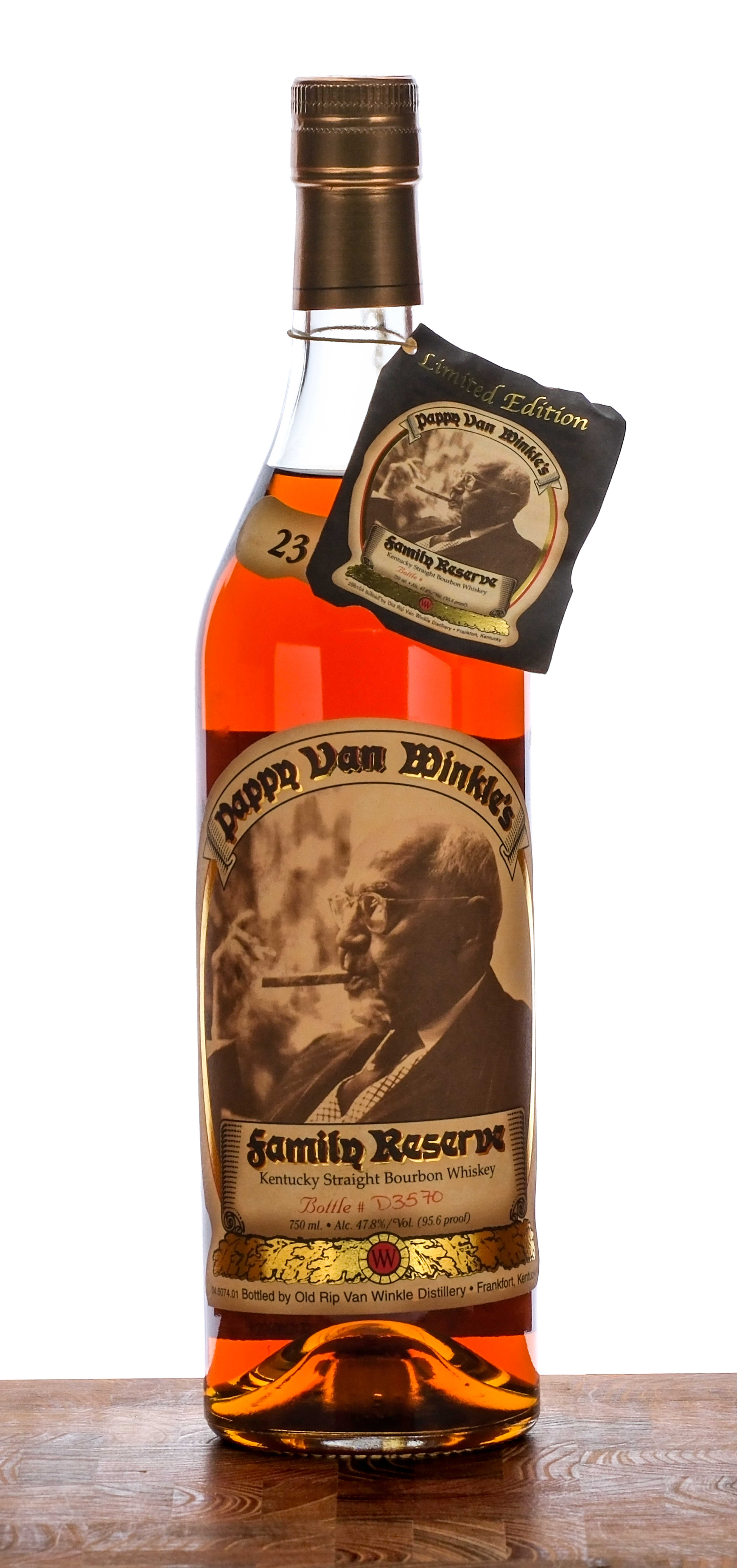 Pappy Van Winkle's 23 Year Family Reserve Bourbon 2008