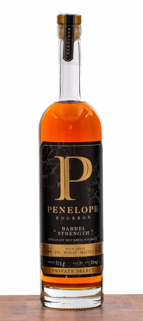 Penelope Private Select 3 Year Bbl Strength Four Grain Straight Bourbon