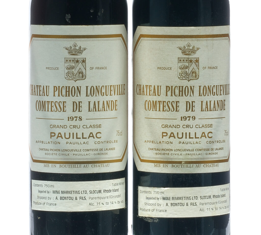 Pichon Longueville Comtesse de Lalande 1978/79
