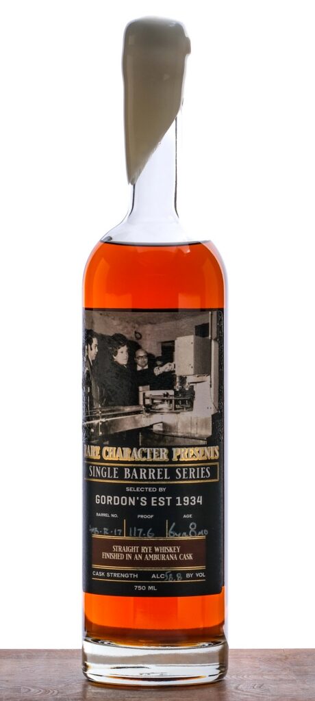 Rare Character Presents Single Barrel Series Rye 2023