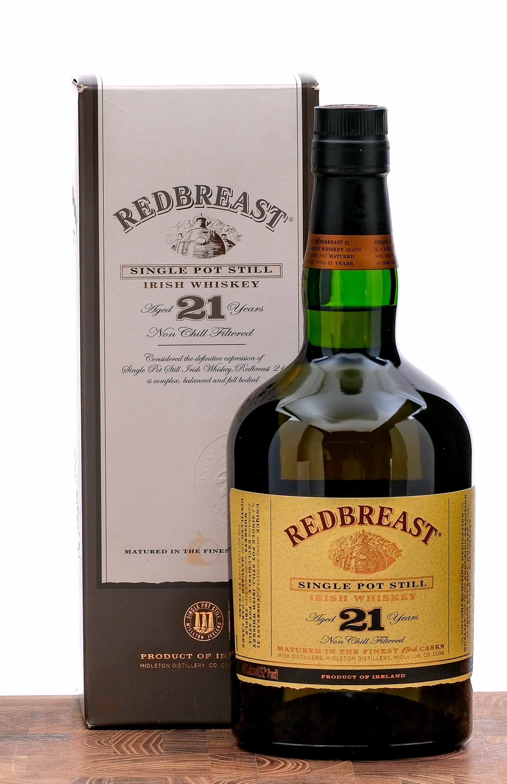 Redbreast 21 Year Single Pot Still Irish Whiskey