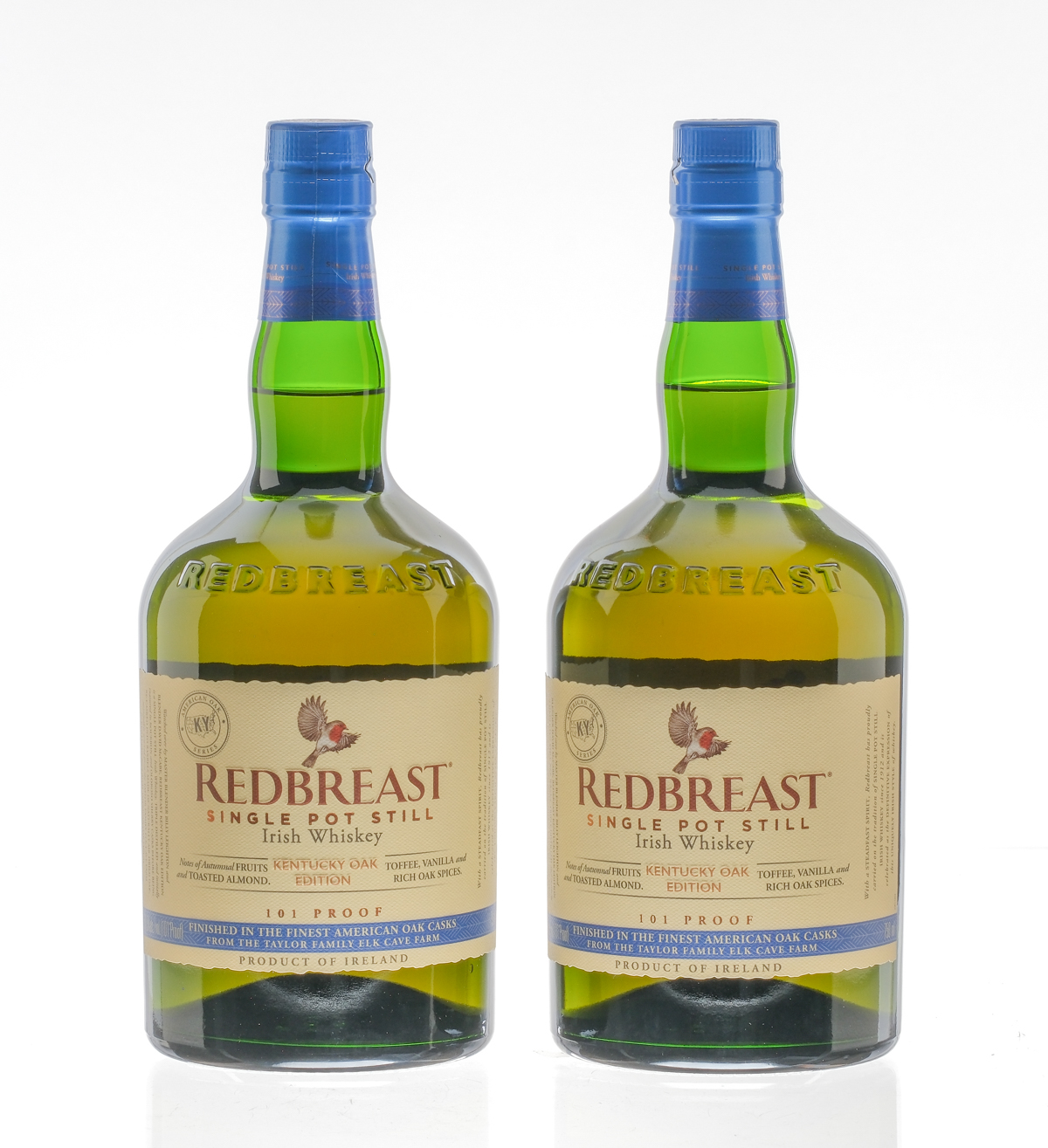 Redbreast Irish Whiskey Kentucky Oak 2 Bottles