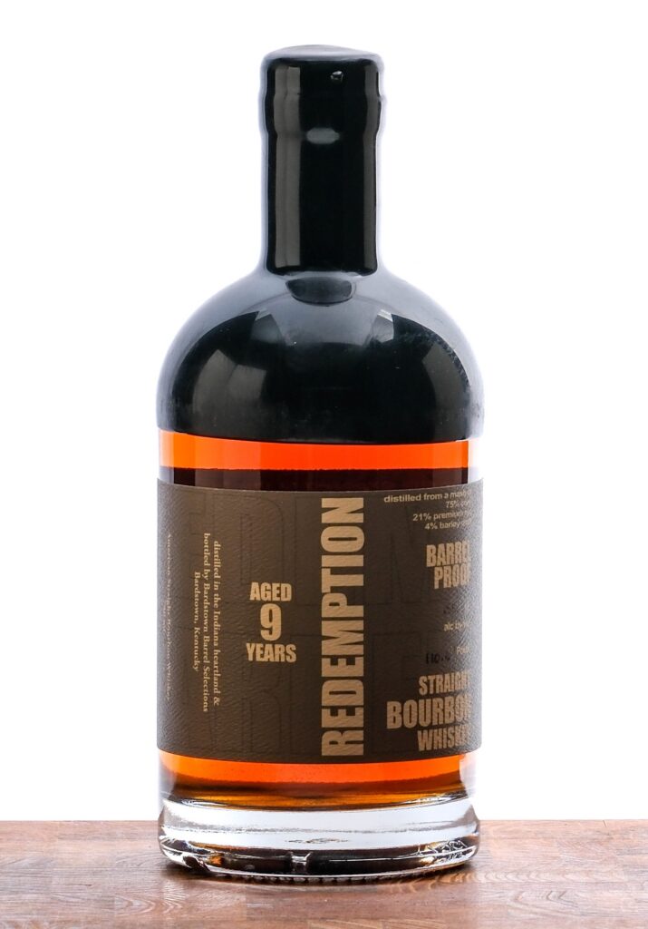 Redemption 9 Year Barrel Proof Straight Bourbon Batch 1