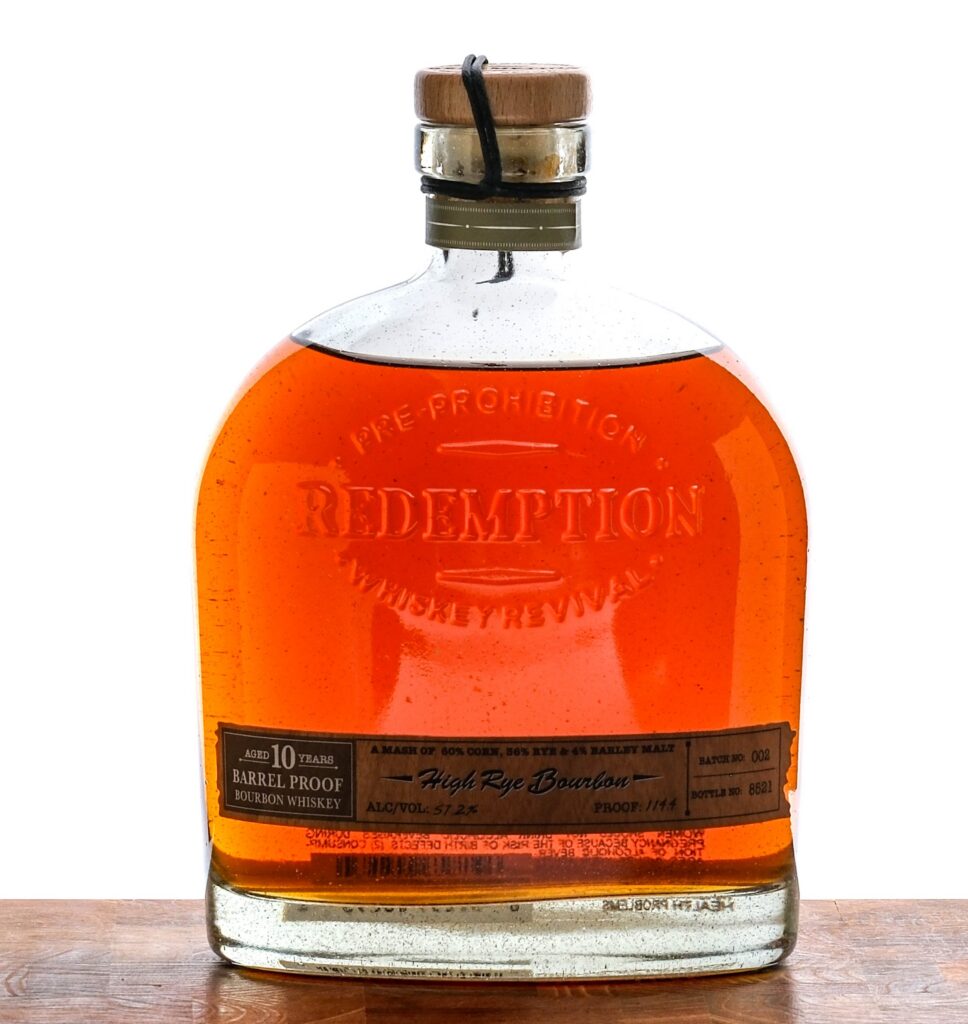Redemption Whiskey Revival 10 Year Rye