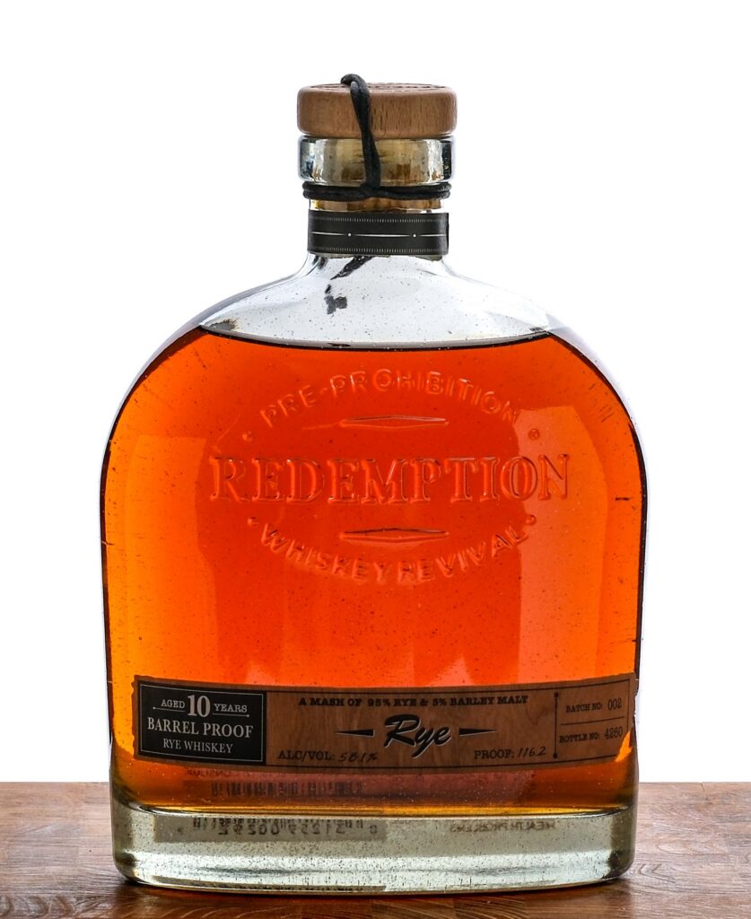 Redemption Whiskey Revival 10 Year Rye