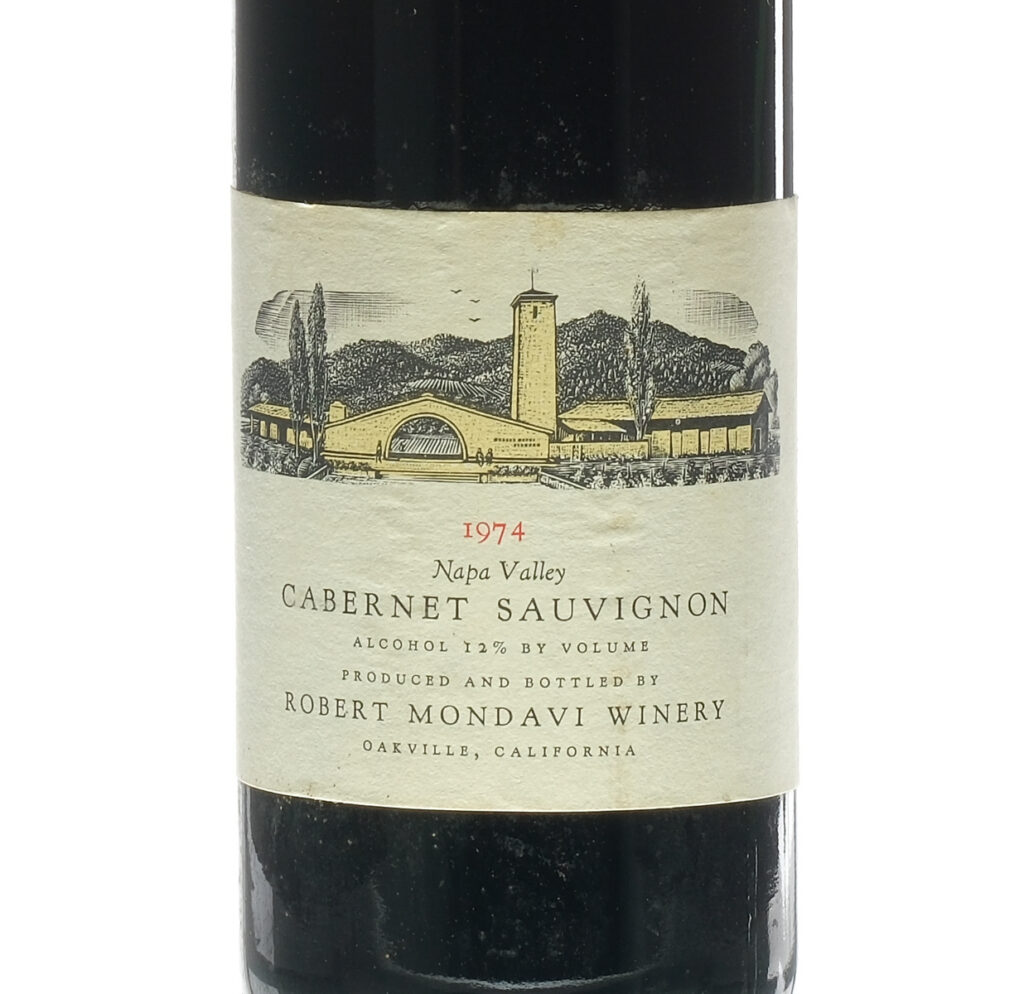 Robert Mondavi Cabernet Sauvignon 1974