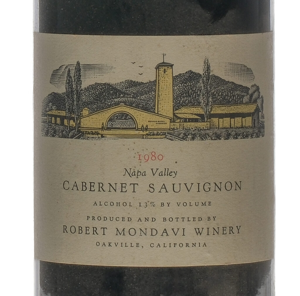Robert Mondavi Cabernet Sauvignon 1980