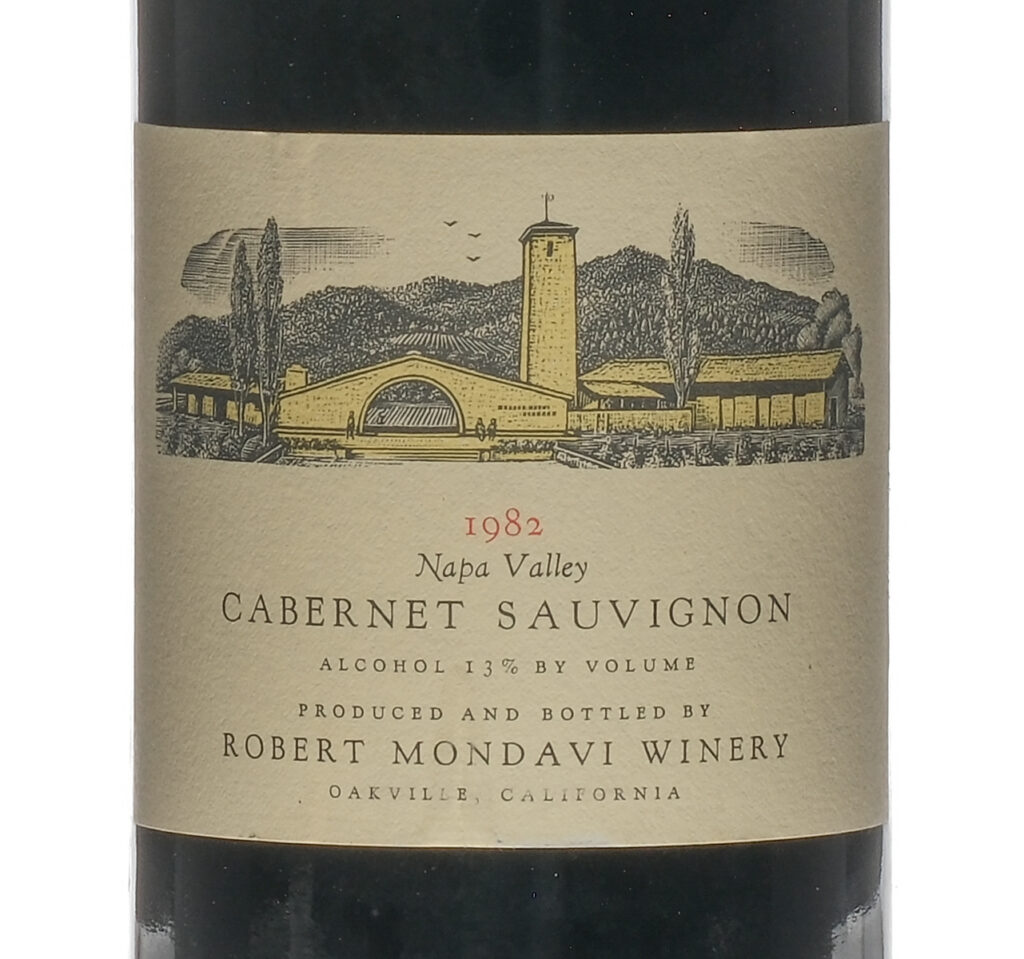 Robert Mondavi Cabernet Sauvignon 1982