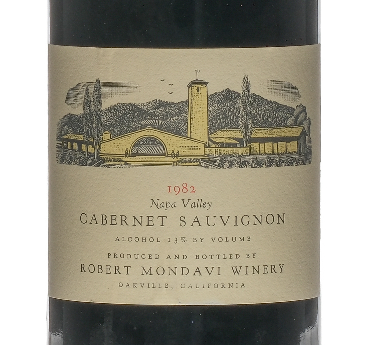 Robert Mondavi Cabernet Sauvignon 1982