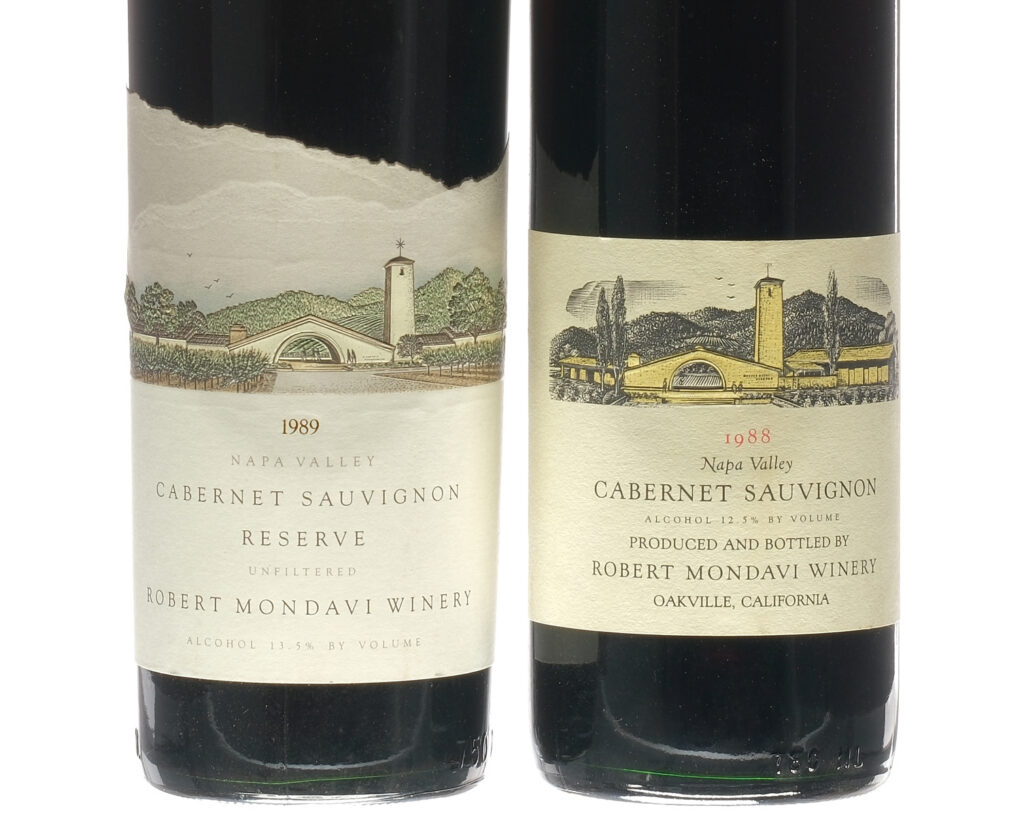 Robert Mondavi Cabernet Sauvignon 1988, 89