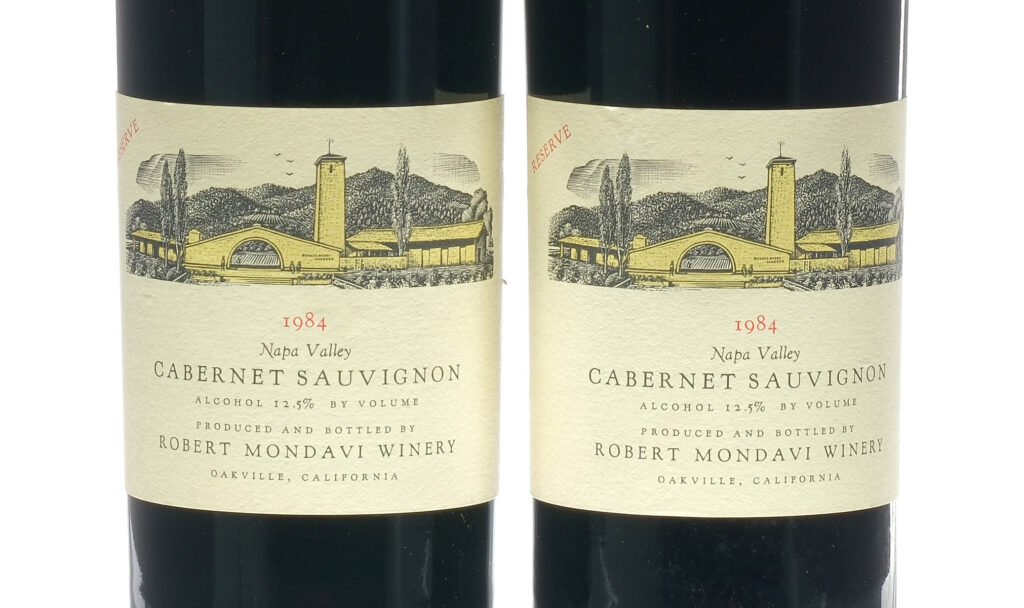 Robert Mondavi Cabernet Sauvignon Reserve 1984