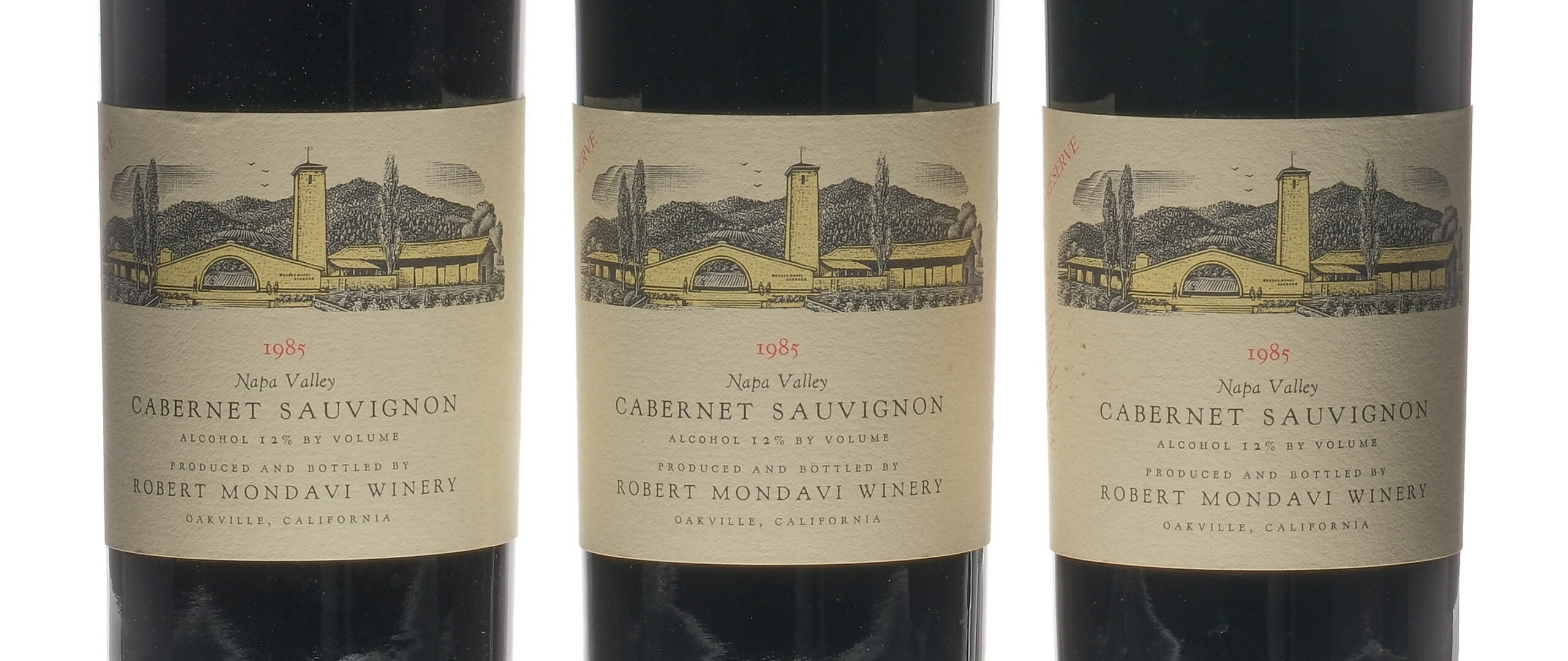 Robert Mondavi Cabernet Sauvignon Reserve 1985