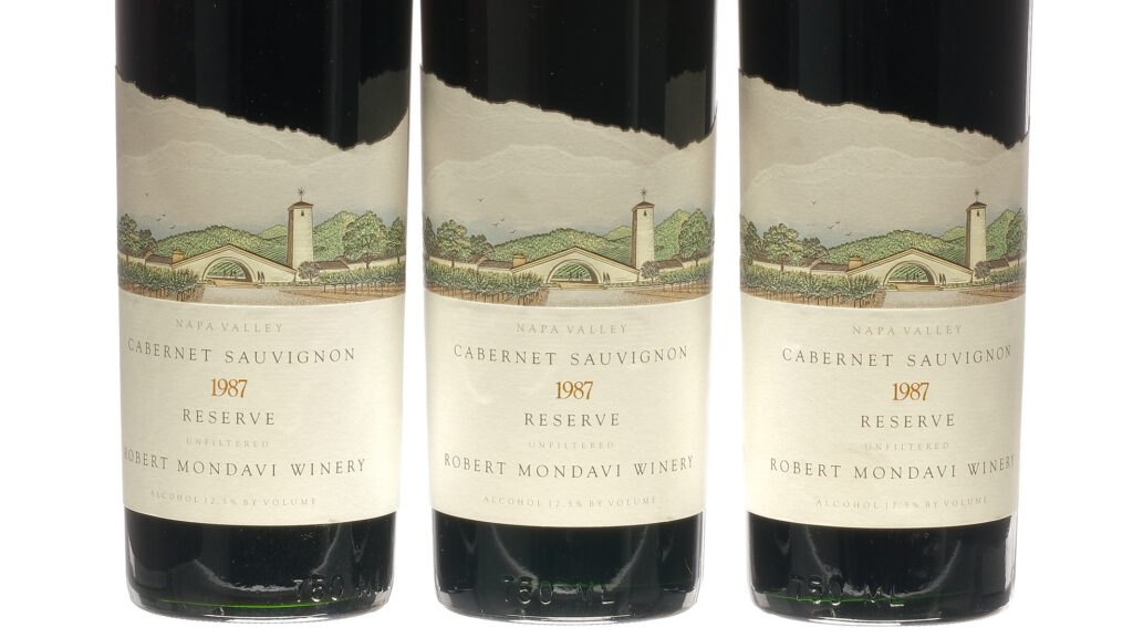 Robert Mondavi Cabernet Sauvignon Reserve 1987