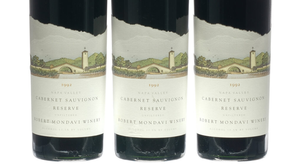 Robert Mondavi Cabernet Sauvignon Reserve 1992