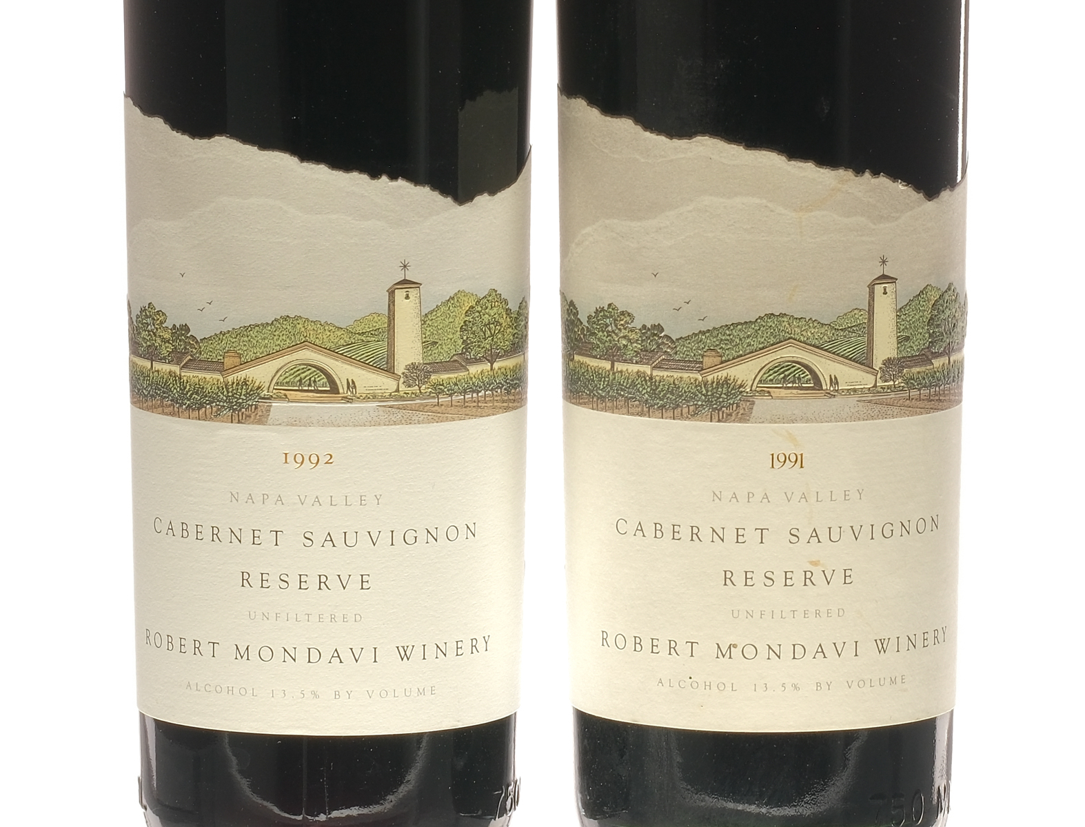 Robert Mondavi Cabernet Sauvignon Reserve 91 / 92