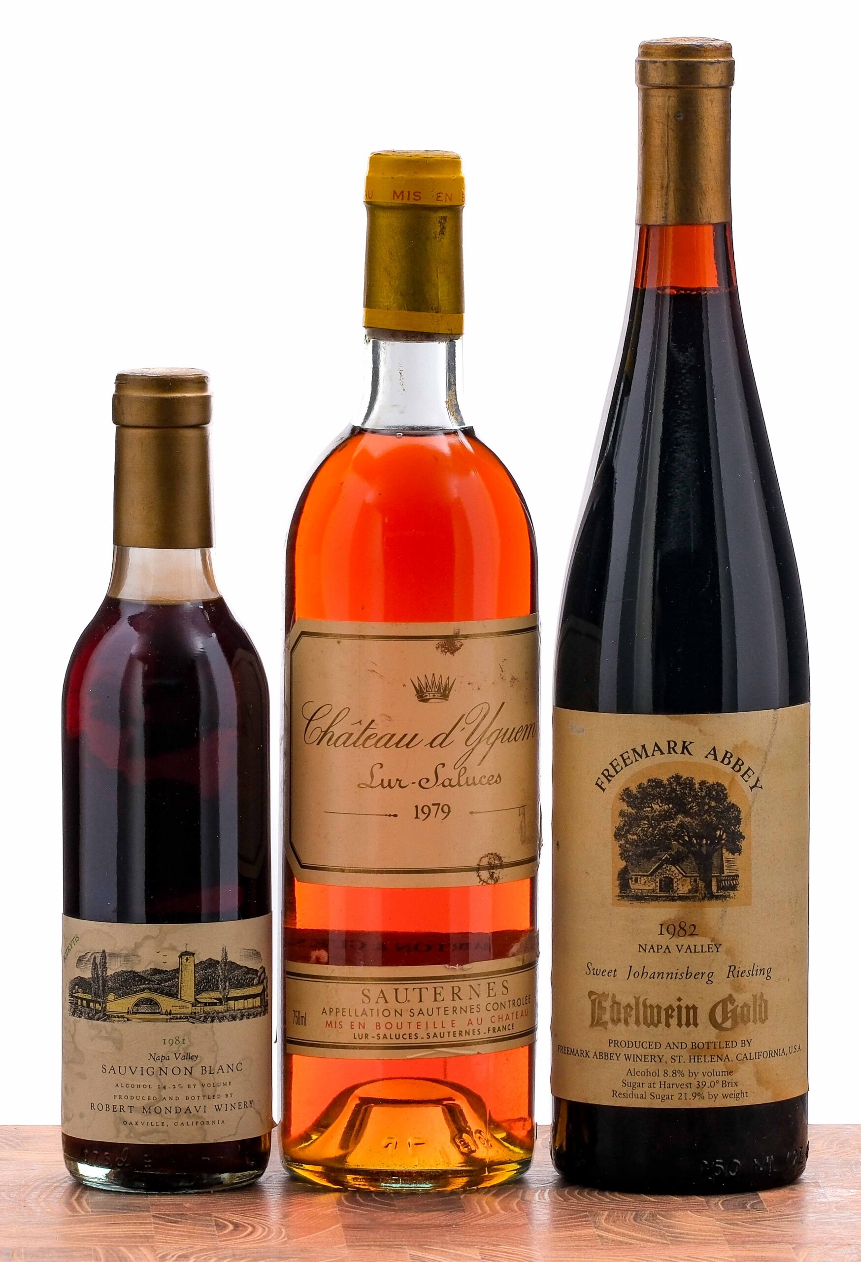 Robert Mondavi/Chateau d'Yquem/Freemark Abbey Group (3 Bottles)