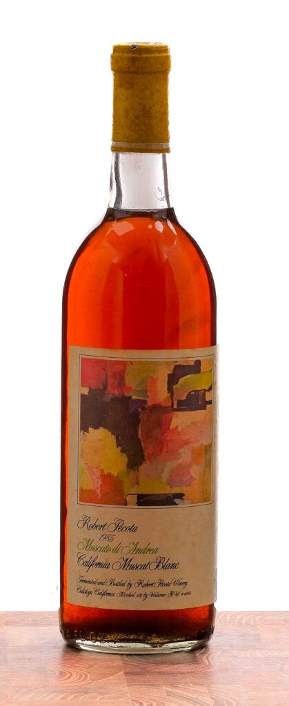 Robert Pecota "Muscato di Andrea" California Muscat Blanc 1985
