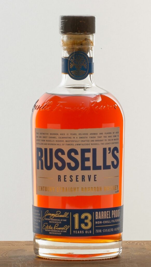 Russell's Reserve "Batch 5" 13 Year Barrel Proof Bourbon 2023