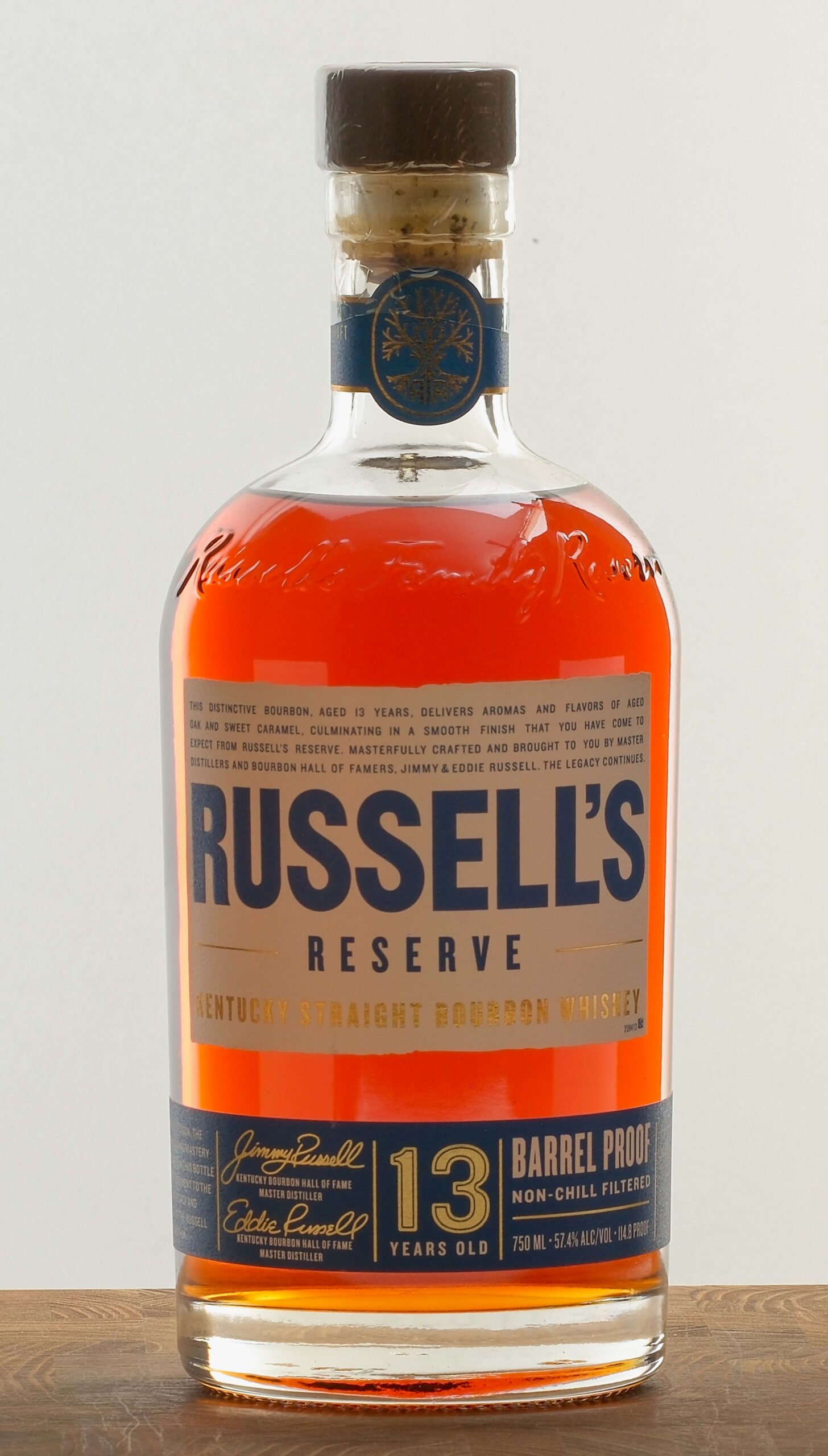 Russell's Reserve "Batch 5" 13 Year Barrel Proof Bourbon 2023