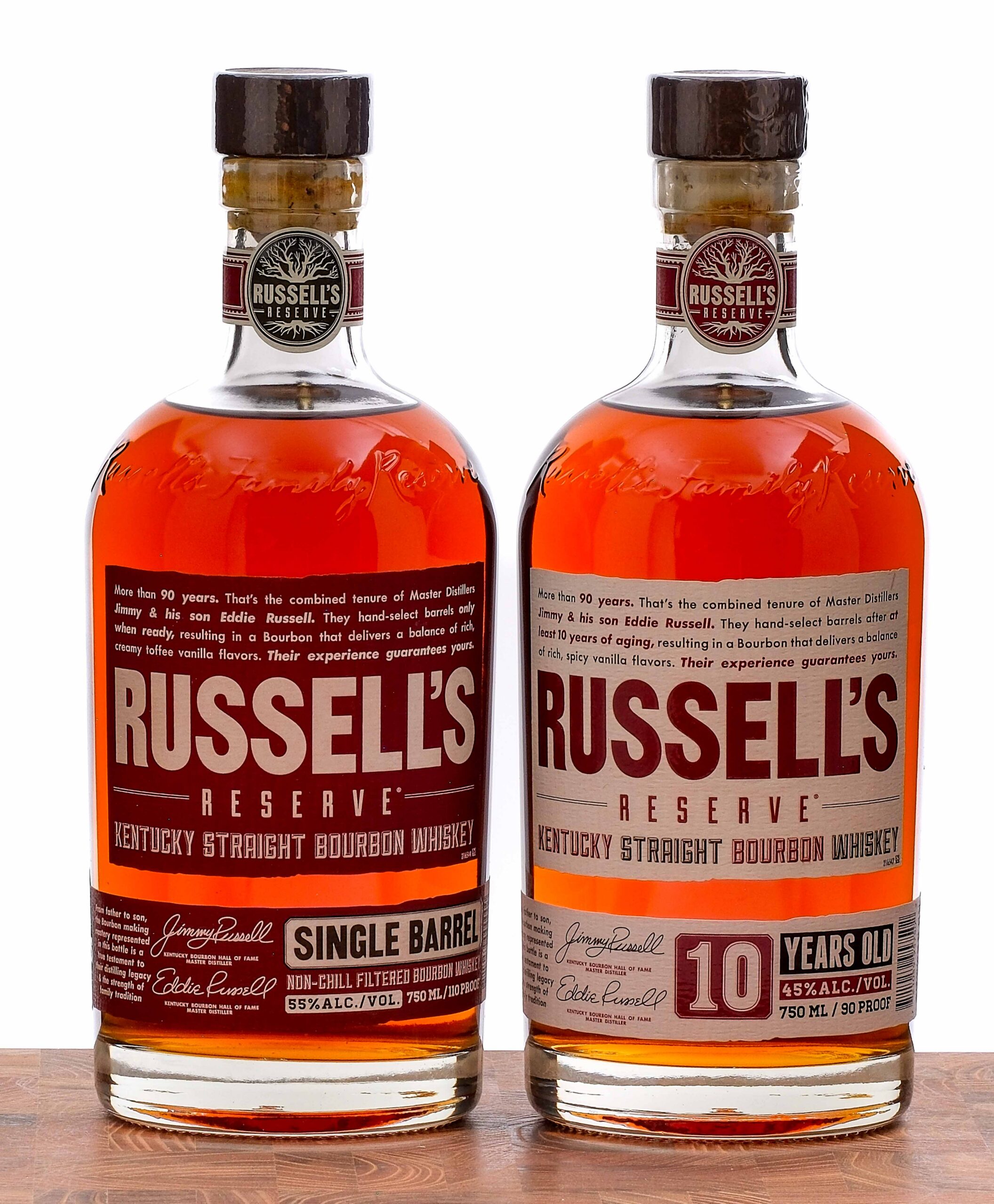 Russell's Reserve Kentucky Straight Bourbon Group (2 Bottles)