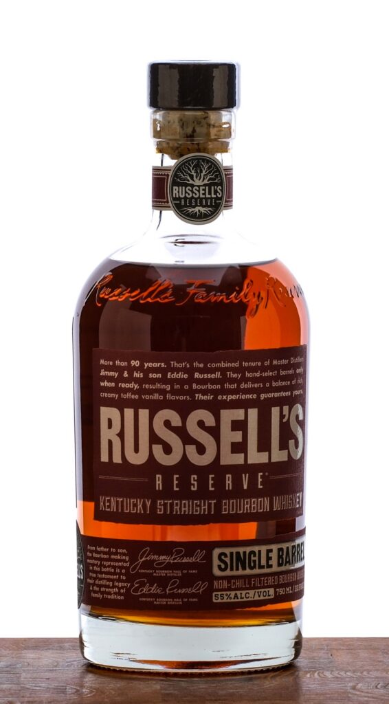 Russell's Reserve Single Barrel Bourbon 2011 10 Year