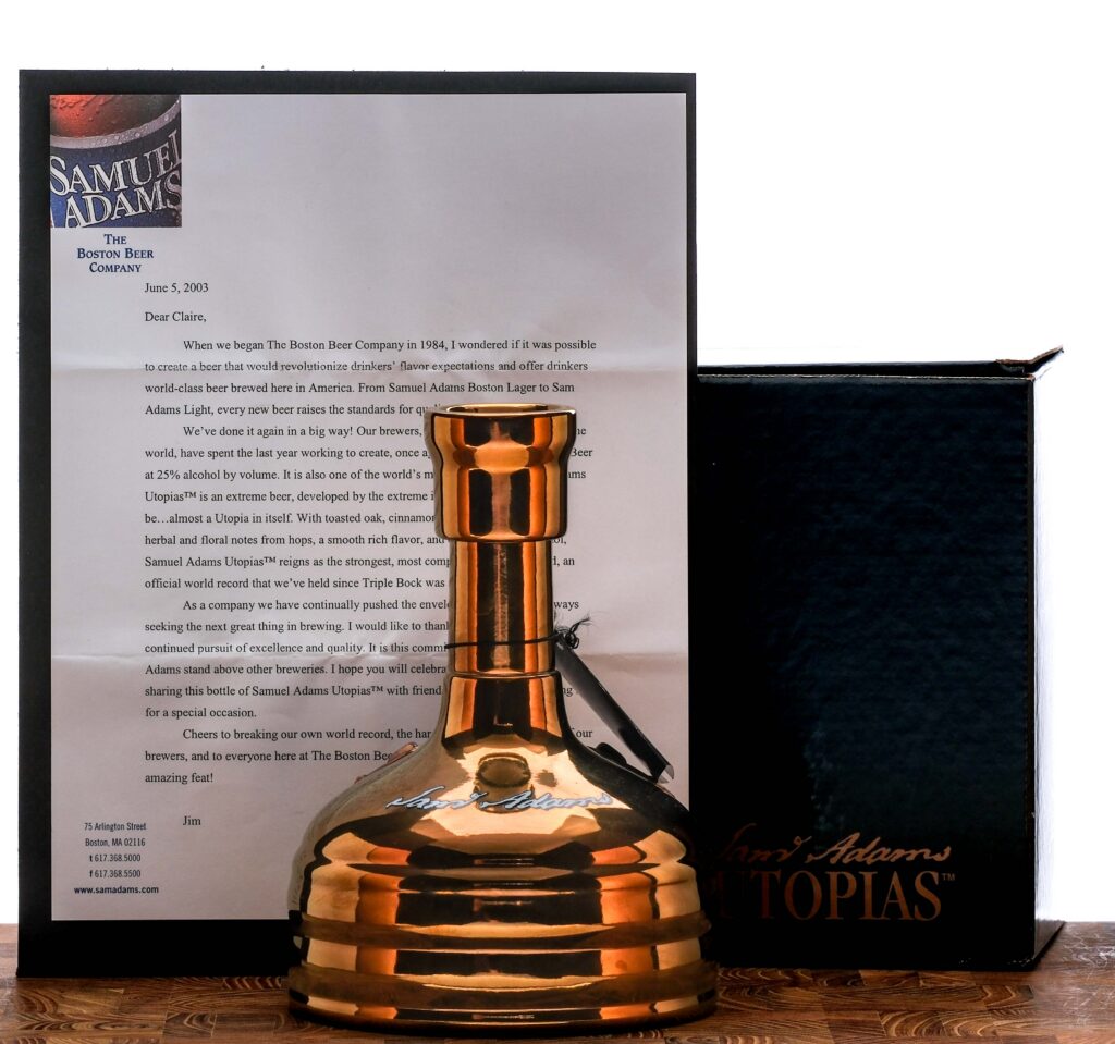 Sam Adams Utopias Beer 2003