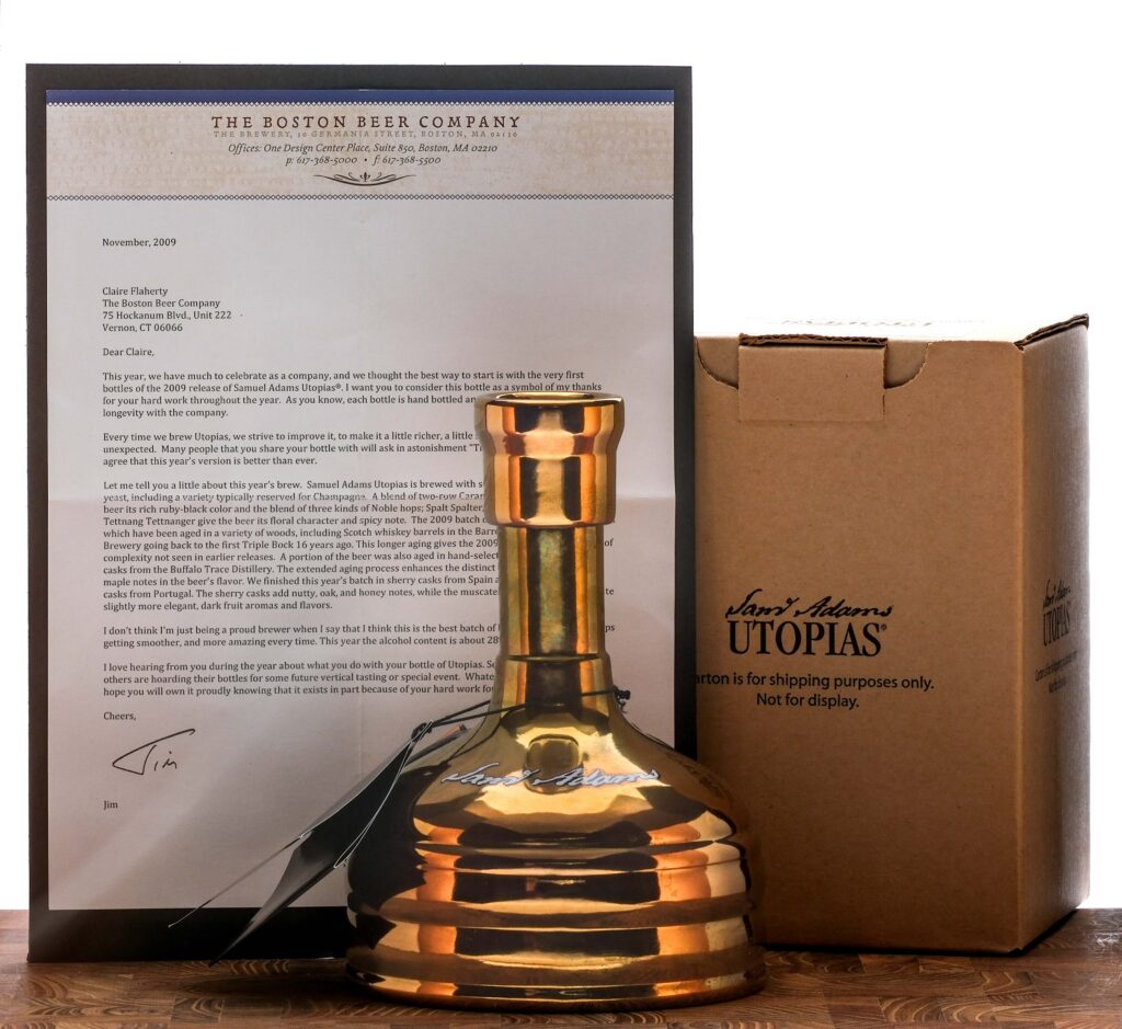 Sam Adams Utopias Beer 2009