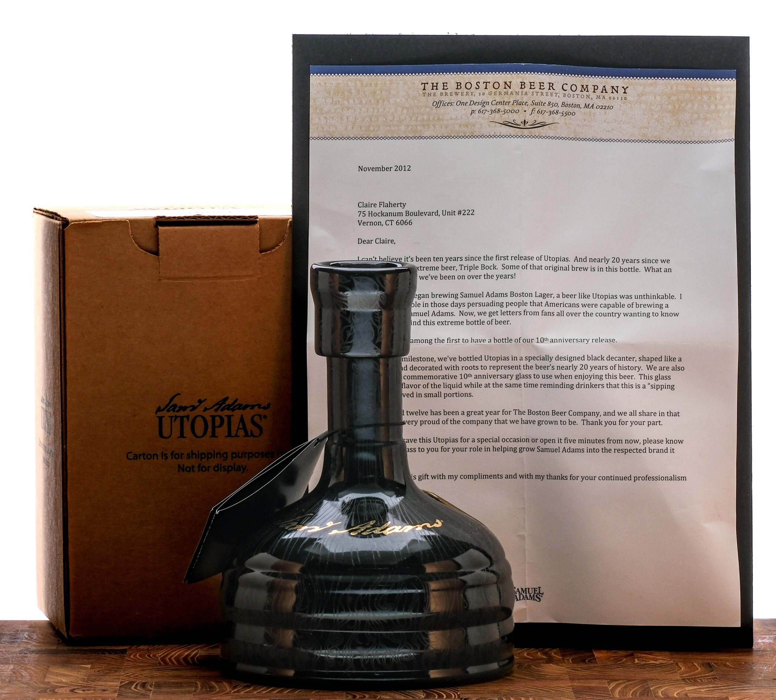 Sam Adams Utopias Beer 2012