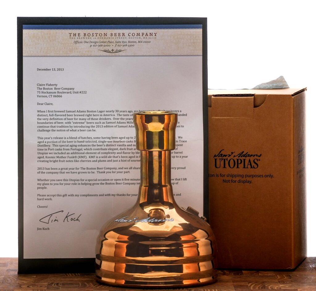 Sam Adams Utopias Beer 2013