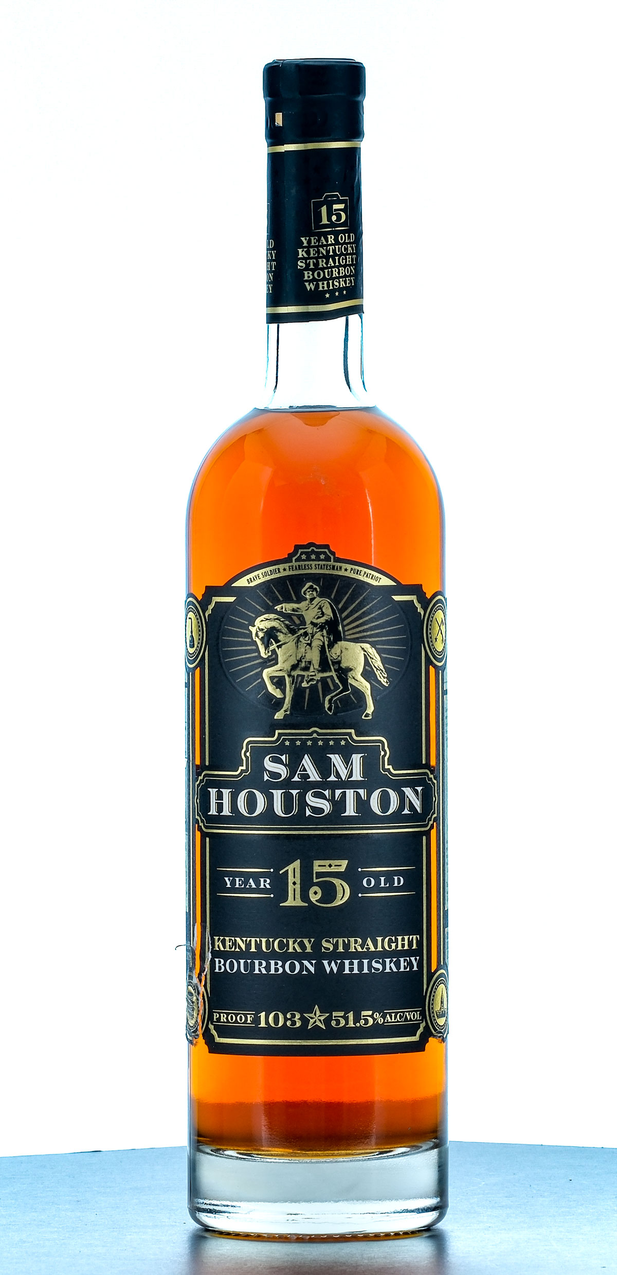 Sam Houston 15 Year Straight Bourbon Batch No. CT-1